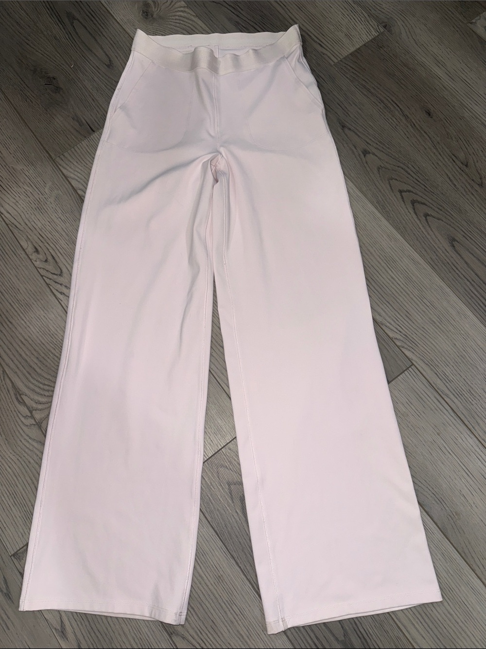 abercrombie kids Pale Pink Wide-Leg Pull-On Pants